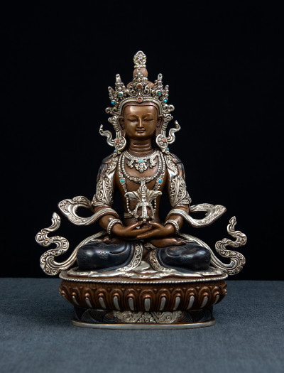 Amitayus- 8 inch Part-silver