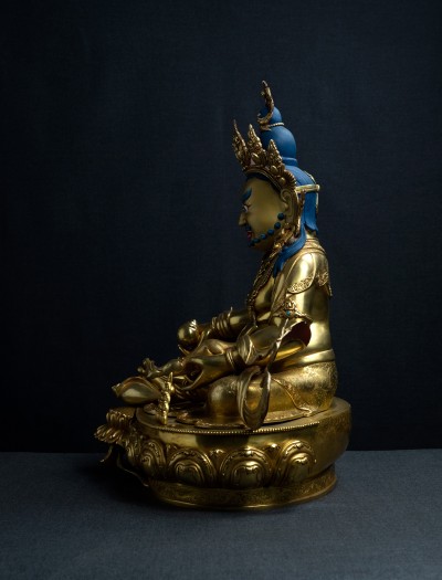 Dzambala- 18 inch 24k Full-gold antique