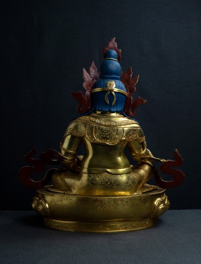 Dzambala- 18 inch 24k Full-gold antique