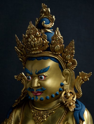 Dzambala- 18 inch 24k Full-gold antique