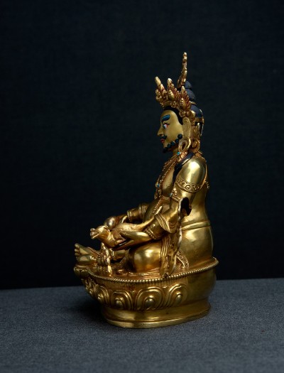 Dzambala- 8 inch 24k Full-gold antique (1.1)
