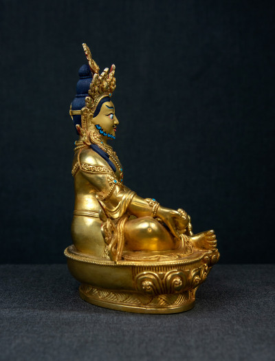 Dzambala- 8 inch 24k Full-gold antique (1.2)