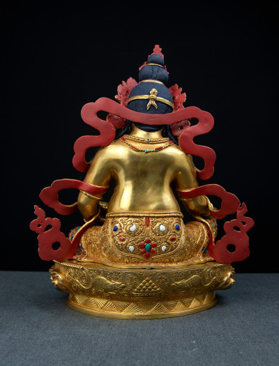 Dzambala- 12 inch 24k Full-gold antique