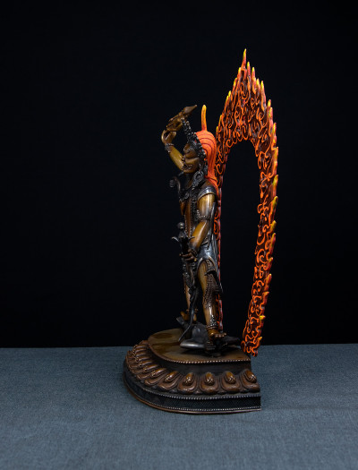 Ekajati- 12 inch Copper Two-toned antique