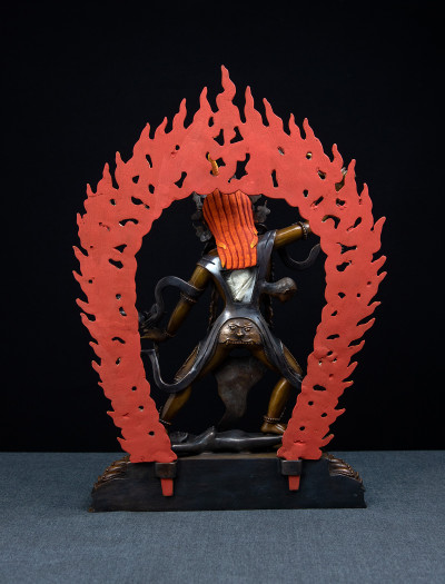 Ekajati- 12 inch Copper Two-toned antique