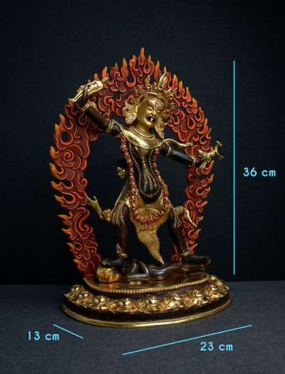 Ekajati- 12 inch 24k Part-gold