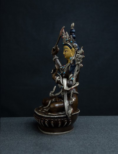 Manjushri- 8 inch Part-Silver 