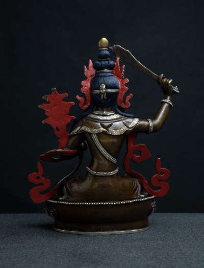 Manjushri- 8 inch Part-Silver 