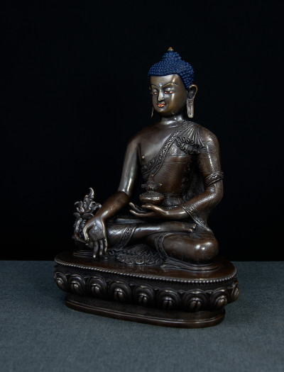 Medicine Buddha- 11 inch Copper antique (3.1)
