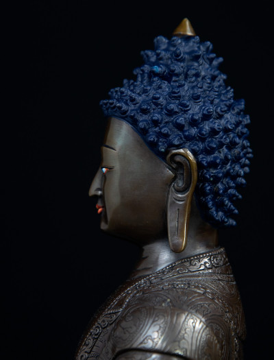 Medicine Buddha- 12 inch Copper antique antique (2.1)