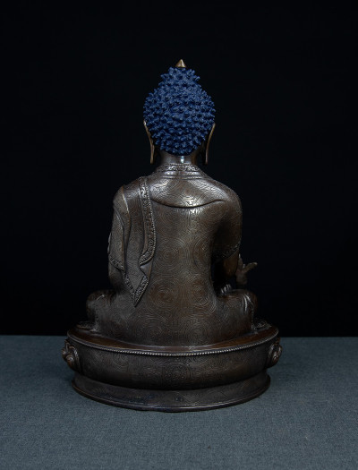 Medicine Buddha- 12 inch Copper antique antique (2.1)