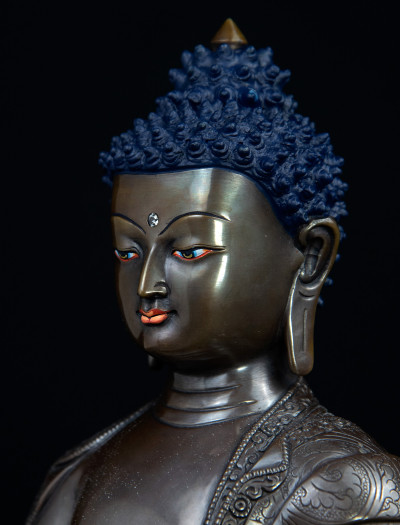 Medicine Buddha- 12 inch Copper antique antique (2.1)