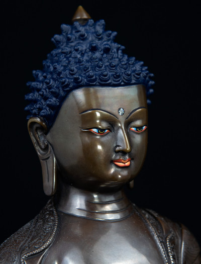 Medicine Buddha- 12 inch Copper antique antique (2.1)