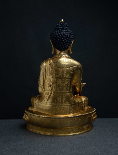Medicine Buddha- 13 inch 24k Full-gold antique