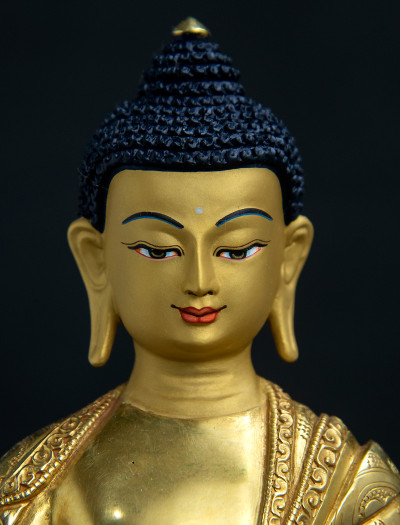 Shakyamuni Buddha- 8 inch Full-gold antique (3.1)