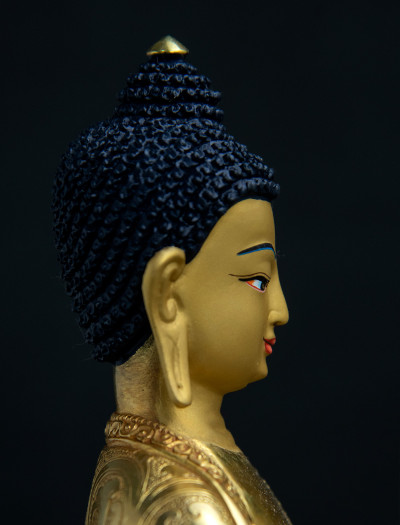 Shakyamuni Buddha- 8 inch Full-gold antique (3.1)