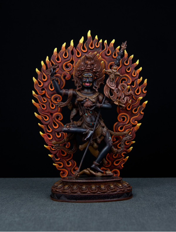 Troma Nagmo- 10 inch Copper two-toned antique (1.3)