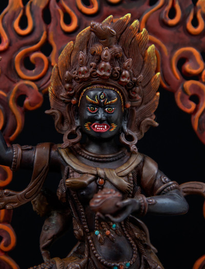 Troma Nagmo- 10 inch Copper two-toned antique (1.3)