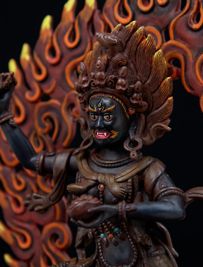 Troma Nagmo- 10 inch Copper two-toned antique (1.3)