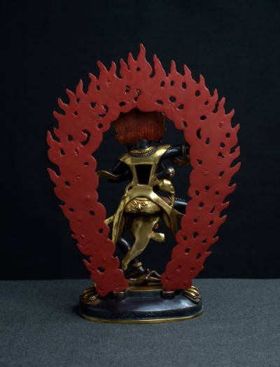 Troma Nagmo- 10 inch 24k Part-gold Two-toned antique