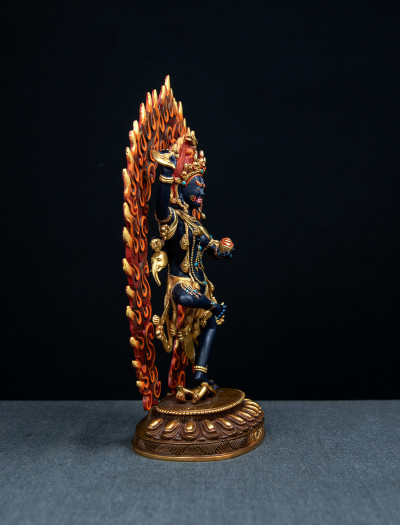 Troma Nagmo- 10 inch 24k Part-gold painted antique
