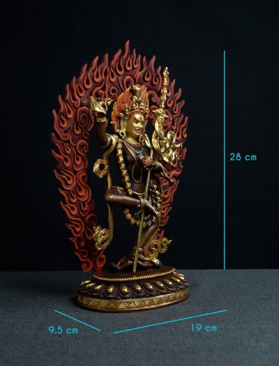 Vajra Varahi- 10 inch 24k Part-Gold 