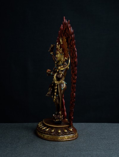 Vajra Varahi- 10 inch 24k Part-Gold 