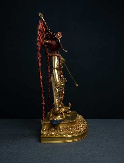 Vajrayogini- 13 inch 24k Full-gold antique