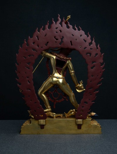 Vajrayogini- 13 inch 24k Full-gold antique