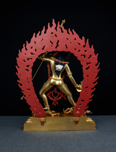 Vajrayogini- 14 inch 24k Full-gold antique