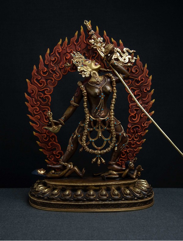 Vajrayogini- 13 inch 24k Part-gold 