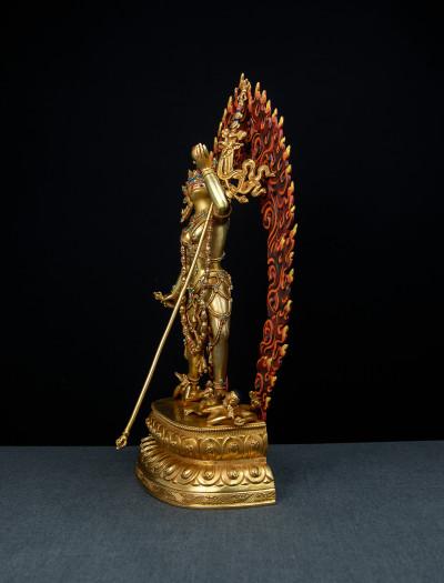 Vajrayogini- 16 inches 24k Full-gold antique