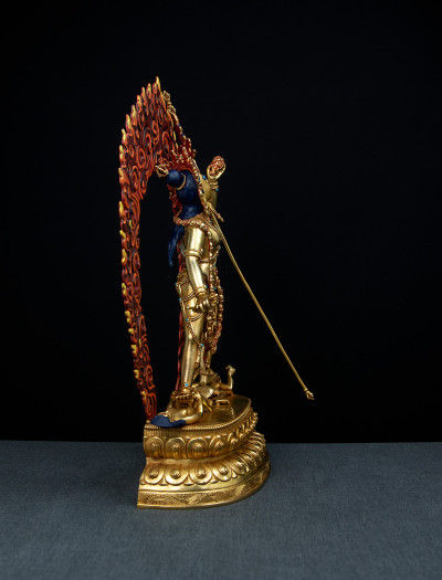 Vajrayogini- 16 inches 24k Full-gold antique