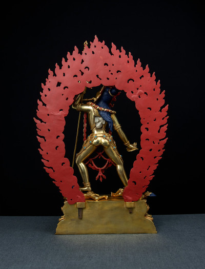 Vajrayogini- 16 inches 24k Full-gold antique