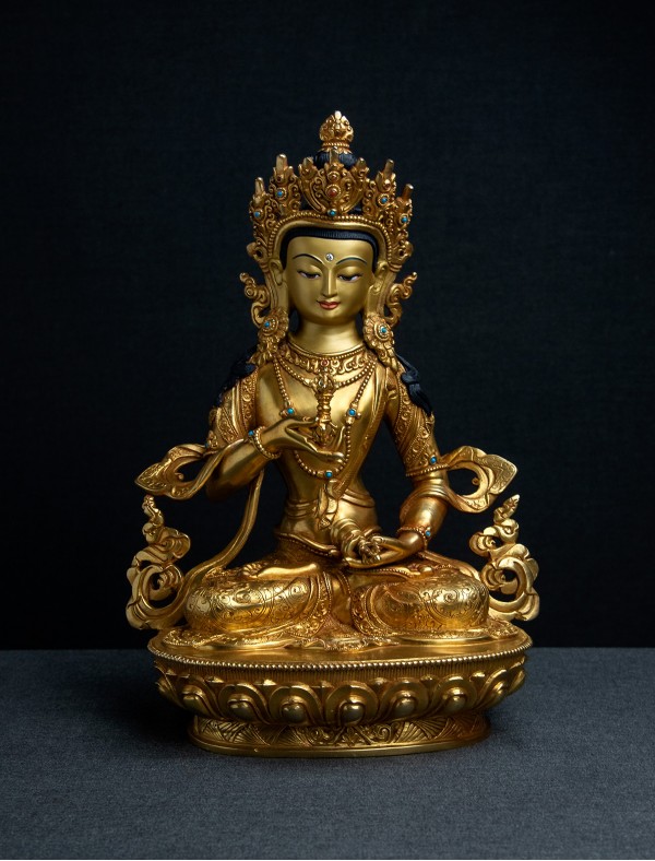 Vajrasattva- 12 inch Full-gold antique (1.1)
