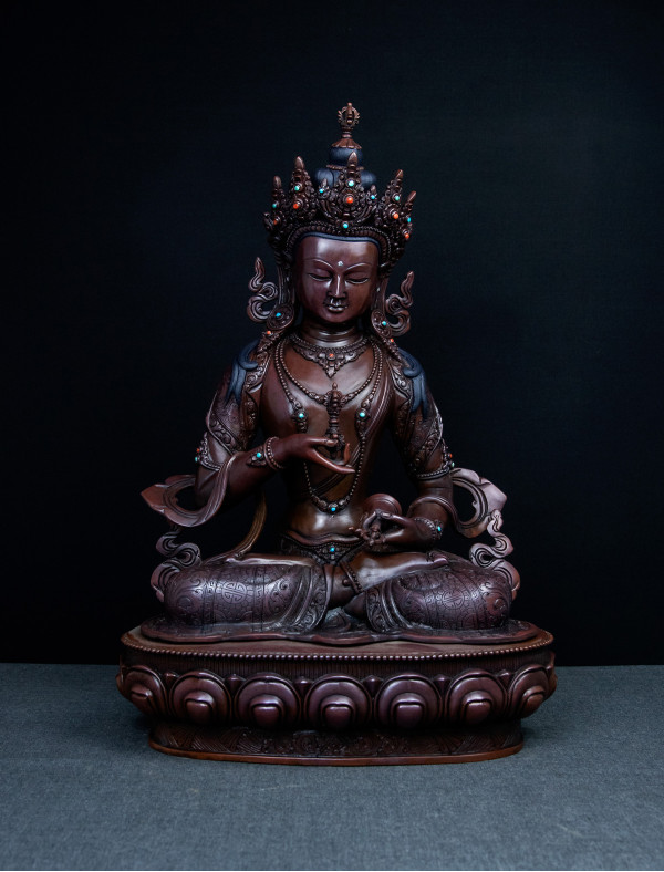 Vajrasattva- 18 inch Copper oxidized