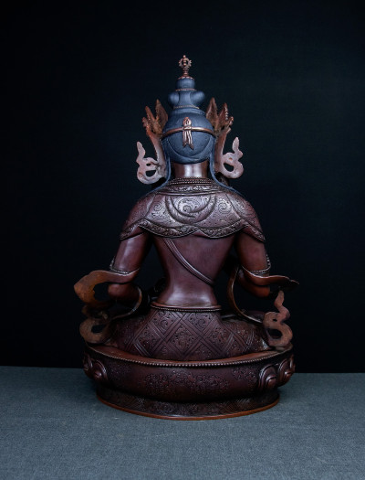 Vajrasattva- 18 inch Copper oxidized