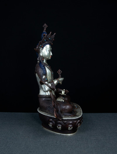 Vajrasattva- 13 inch Part-Silver antique (2.1)