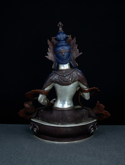 Vajrasattva- 13 inch Part-Silver antique (2.1)