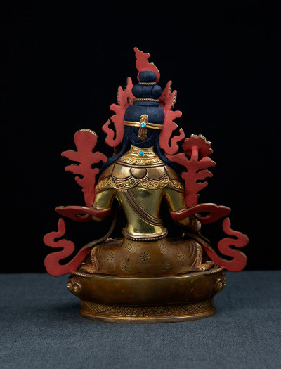 White Tara- 8 inch 24k Part-gold 